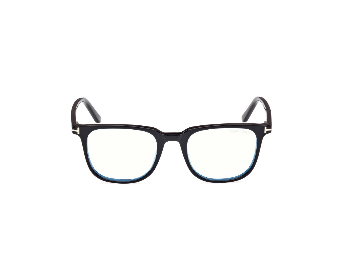 Shiny Black Male Glasses Tom Ford 889214444042