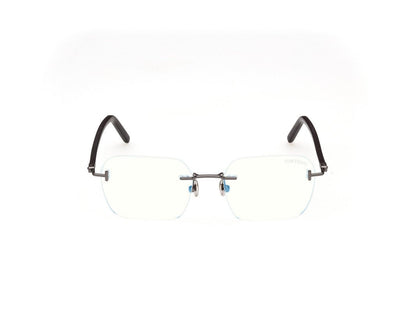 Shiny Dark Ruthenium Male Glasses Tom Ford 889214488381