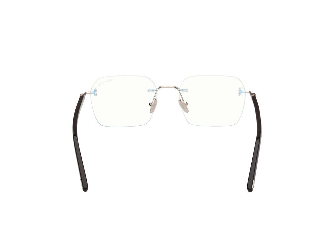 Shiny Palladium Male Glasses Tom Ford 889214488398