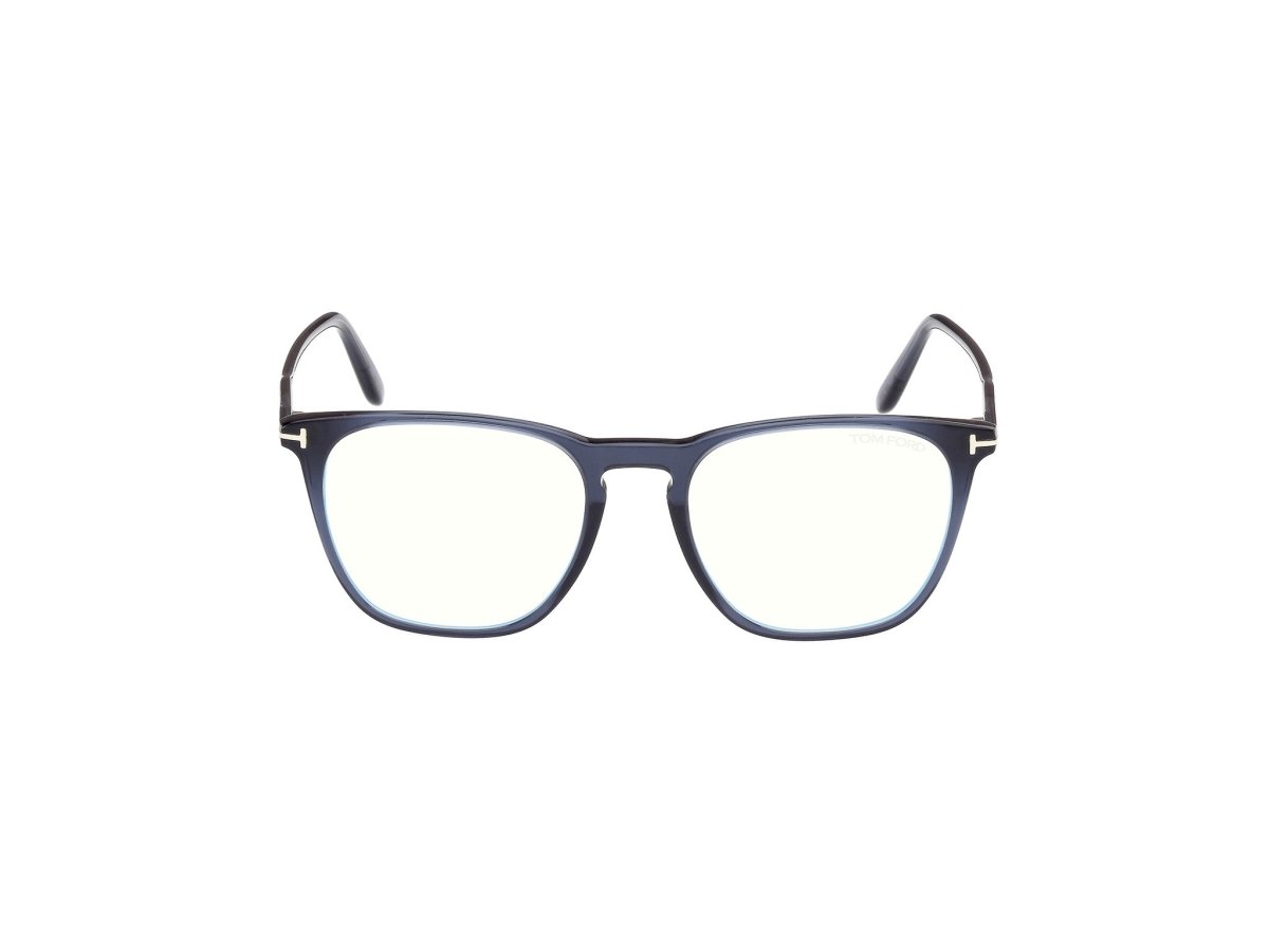 Shiny Blue Male Glasses Tom Ford 889214488480