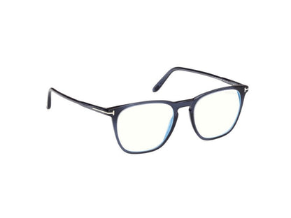 Shiny Blue Male Glasses Tom Ford 889214488480