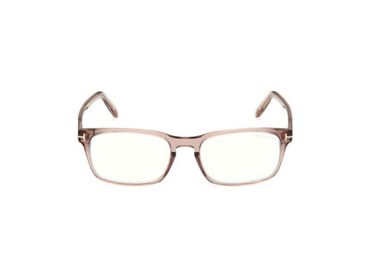 Shiny Beige Male Glasses Tom Ford 889214488510