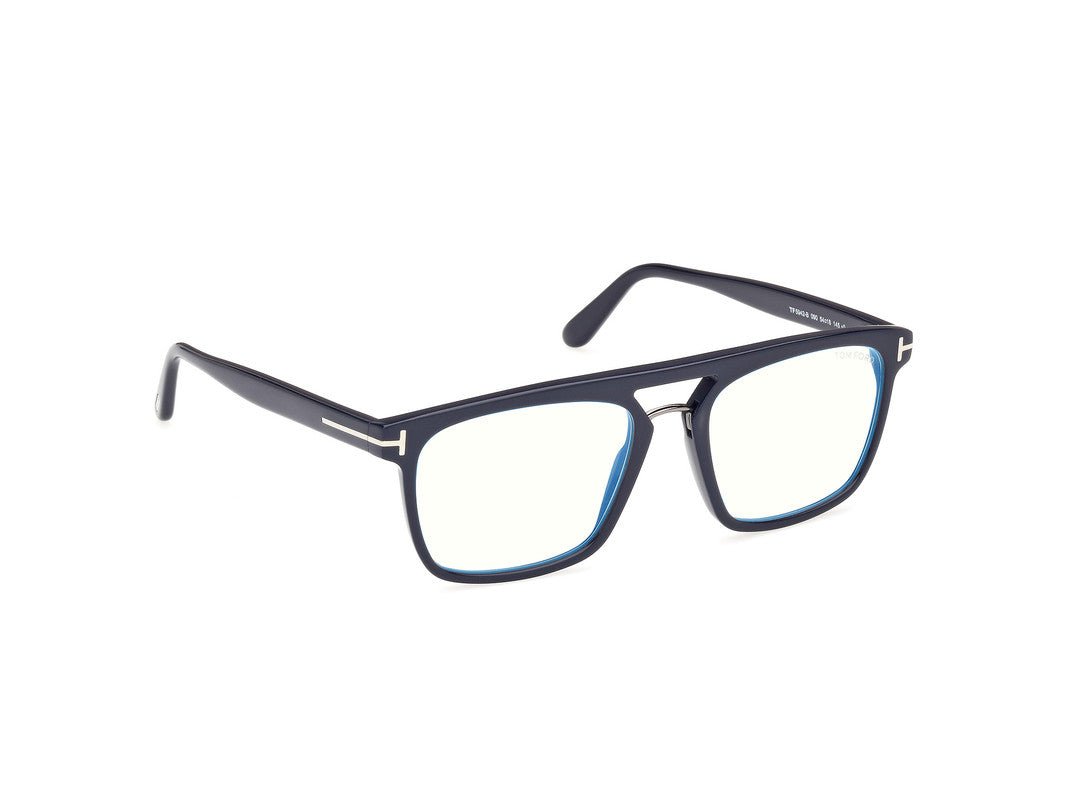 Shiny Blue Male Glasses Tom Ford 889214488664