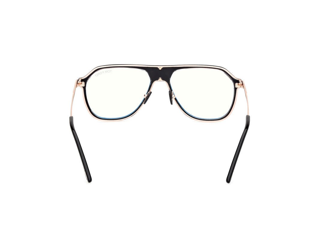 Black/Crystal Male Glasses Tom Ford 889214488671