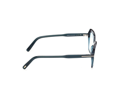Shiny Blue Female Eyeglasses Tom Ford 889214683915