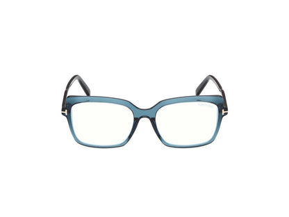 Shiny Blue Female Eyeglasses Tom Ford 889214683915