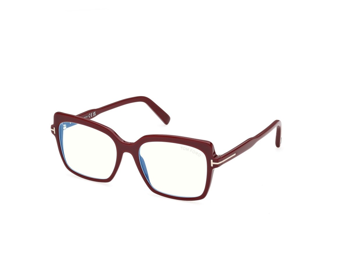 Shiny Bordeaux Female Eyeglasses Tom Ford 889214683908