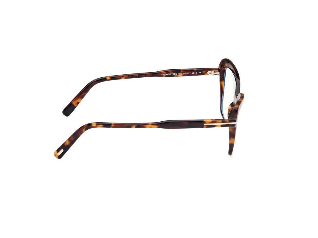 Dark Havana Female Glasses Tom Ford 889214488824