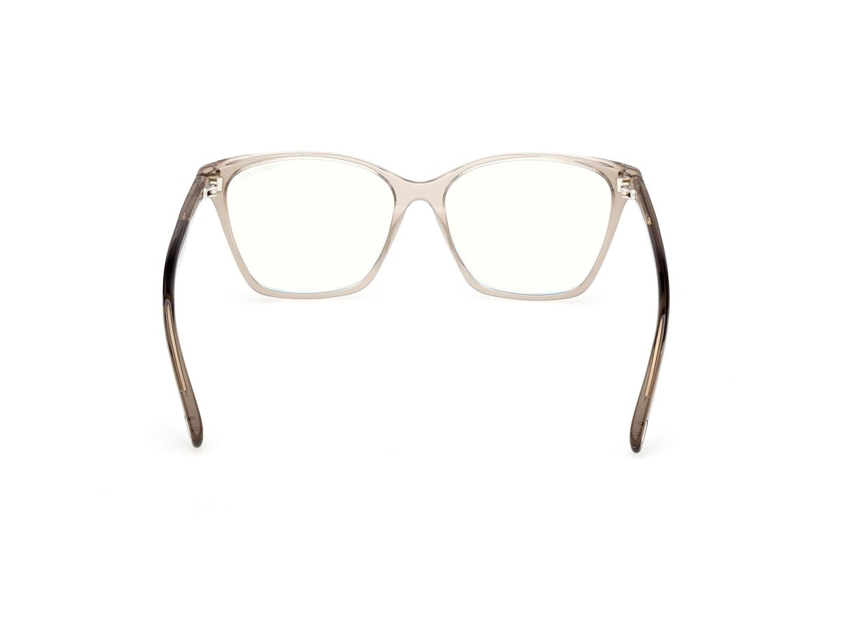 Shiny Light Brown Female Eyeglasses Tom Ford 889214637659