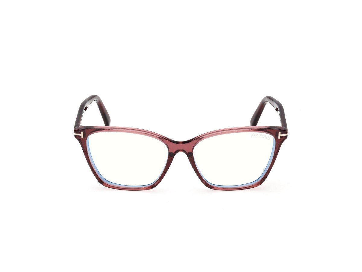 Shiny Bordeaux Female Eyeglasses Tom Ford 889214637666