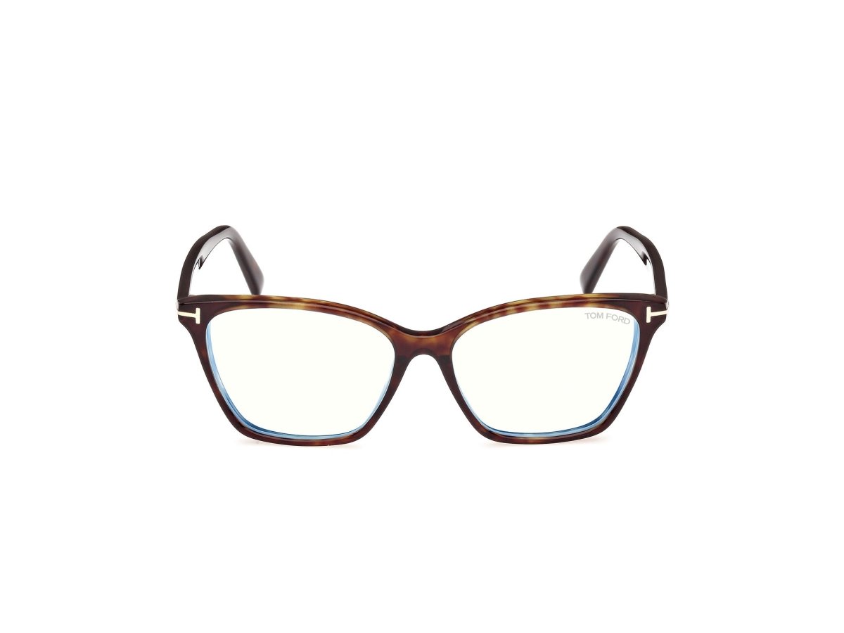 Dark Havana Female Glasses Tom Ford 889214488879