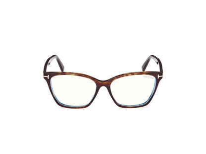 Dark Havana Female Glasses Tom Ford 889214488879