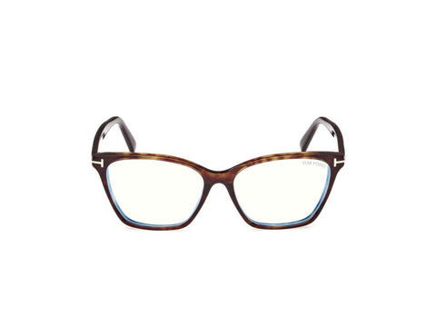 Dark Havana Female Glasses Tom Ford 889214488879