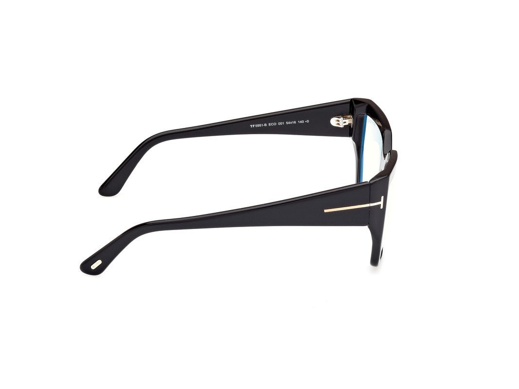 Shiny Black Female Glasses Tom Ford 889214488930