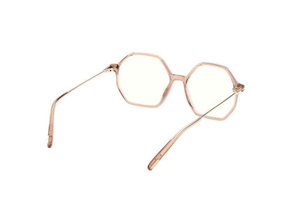 Shiny Light Brown Female Glasses Tom Ford 889214488985
