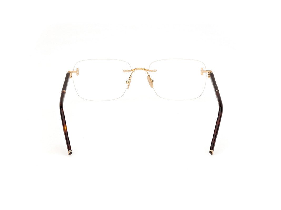 Shiny Deep Gold Male Glasses Tom Ford Private Collection 889214496959