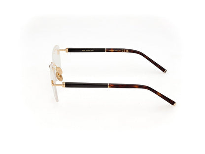 Shiny Deep Gold Male Glasses Tom Ford Private Collection 889214496959