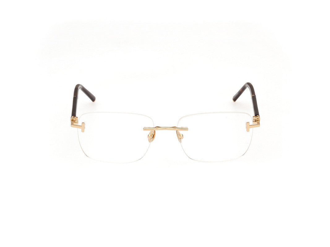 Shiny Deep Gold Male Glasses Tom Ford Private Collection 889214496959