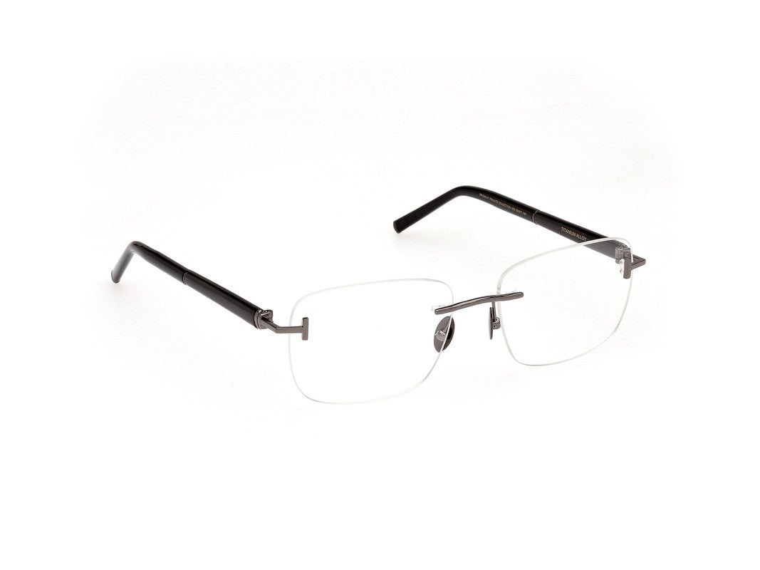 Shiny Gunmetal Male Glasses Tom Ford Private Collection 889214496942