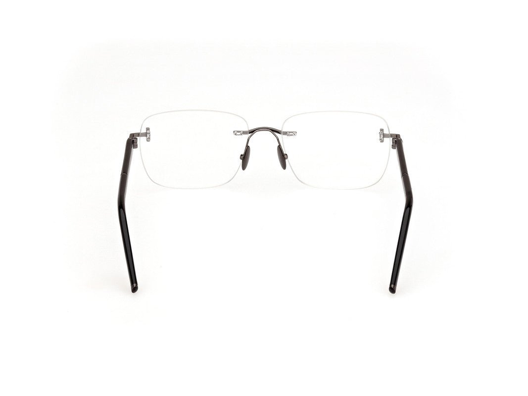 Shiny Gunmetal Male Glasses Tom Ford Private Collection 889214496942