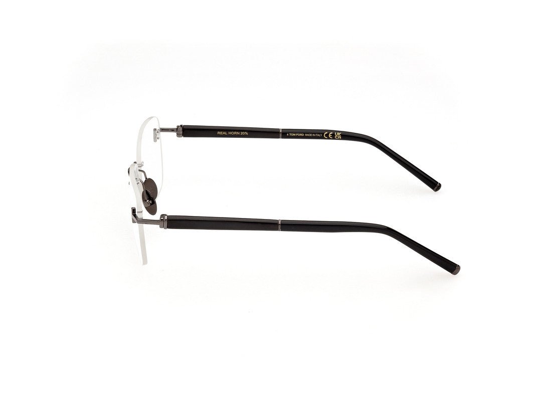 Shiny Gunmetal Male Glasses Tom Ford Private Collection 889214496942