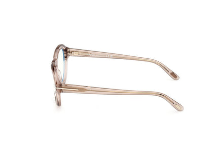Shiny Light Brown Male Glasses Tom Ford 889214500663