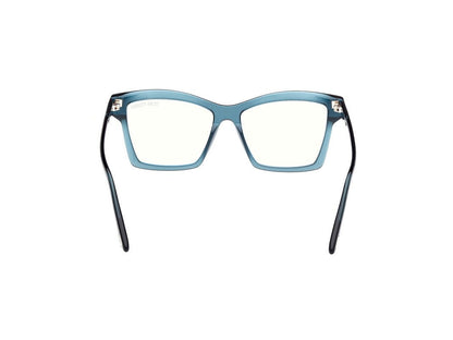 Shiny Blue Female Glasses Tom Ford 889214500717