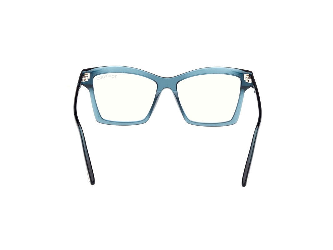 Shiny Blue Female Glasses Tom Ford 889214500717