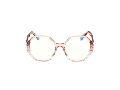 Shiny Light Pink Female Glasses Tom Ford 889214500816