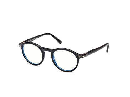 Shiny Black Male Glasses Tom Ford 889214522474