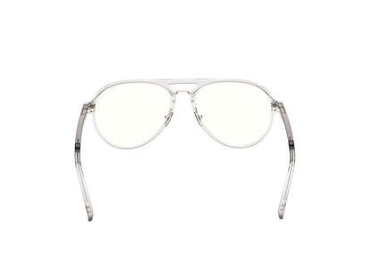 Shiny Grey Male Glasses Tom Ford 889214522559