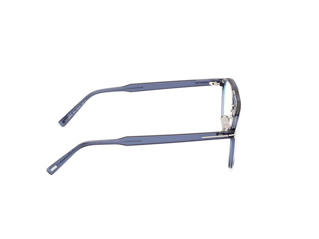 Shiny Blue Male Glasses Tom Ford 889214522603