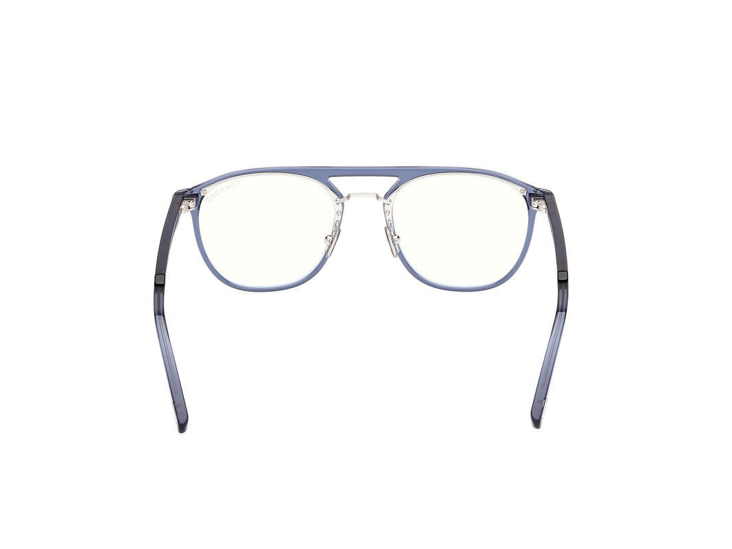 Shiny Blue Male Glasses Tom Ford 889214522603