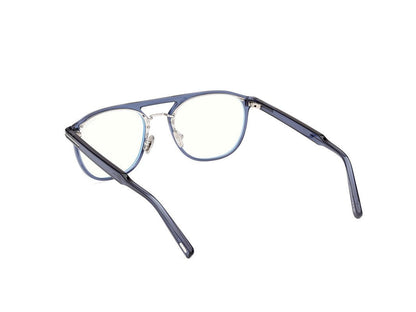 Shiny Blue Male Glasses Tom Ford 889214522603