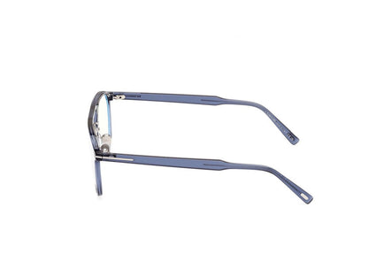 Shiny Blue Male Glasses Tom Ford 889214522603