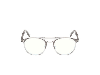 Shiny Grey Male Glasses Tom Ford 889214522580