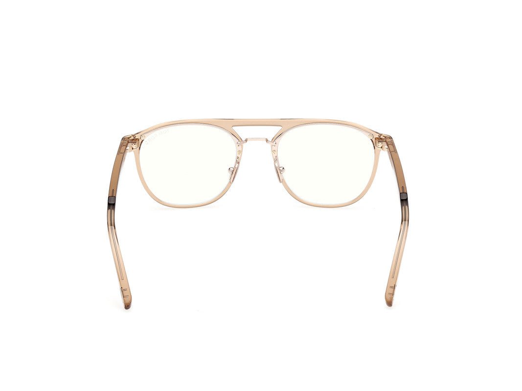 Shiny Light Brown Male Glasses Tom Ford 889214522597