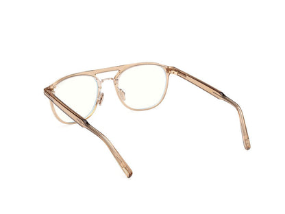 Shiny Light Brown Male Glasses Tom Ford 889214522597