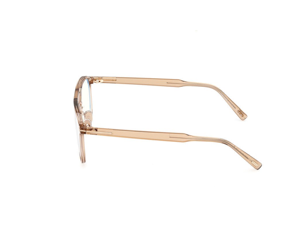 Shiny Light Brown Male Glasses Tom Ford 889214522597