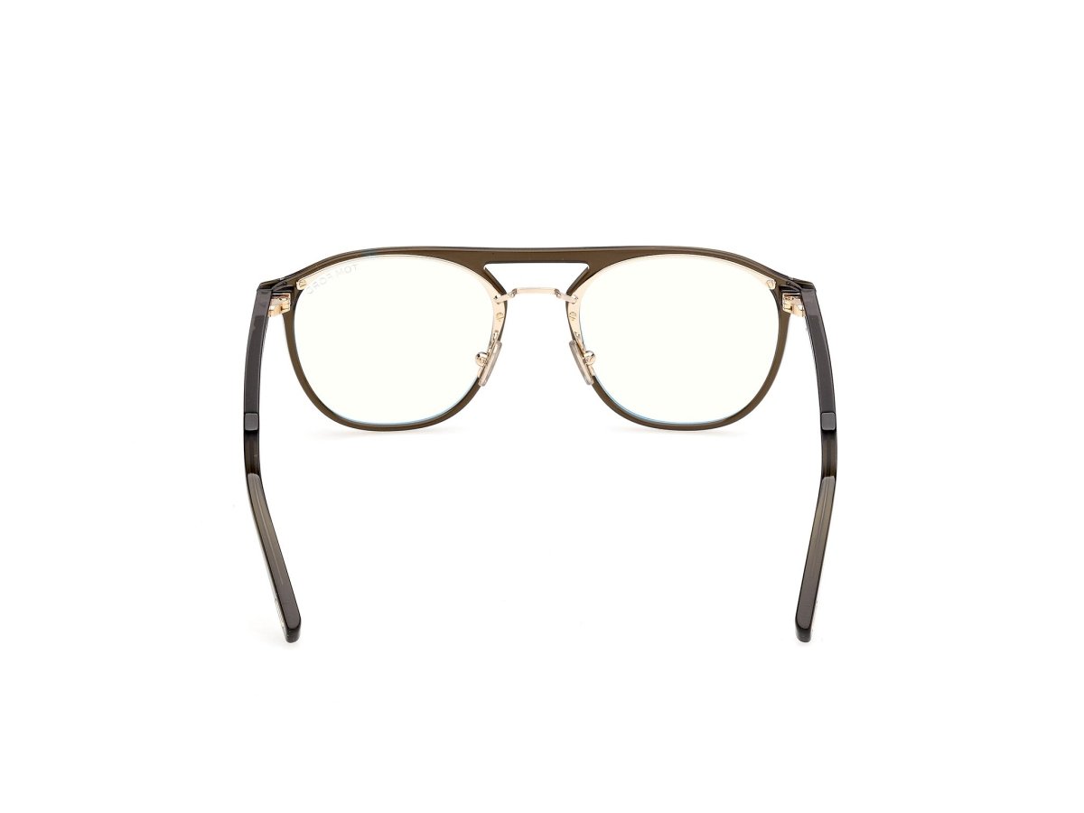 Dark Green Male Eyeglasses Tom Ford 889214685438