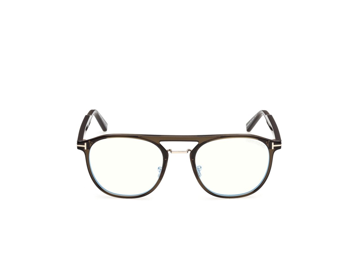 Dark Green Male Eyeglasses Tom Ford 889214685438