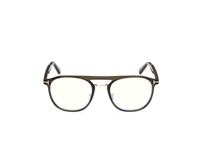 Dark Green Male Eyeglasses Tom Ford 889214685438