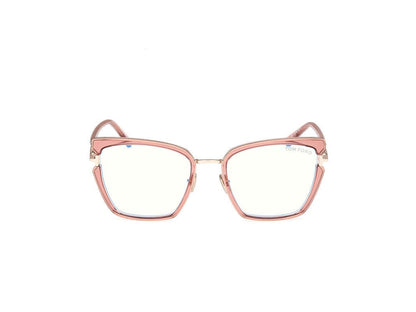 Shiny Light Pink Female Glasses Tom Ford 889214522641