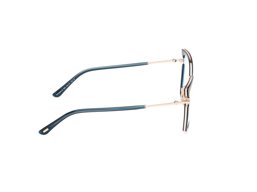 Shiny Light Blue Female Glasses Tom Ford 889214522658