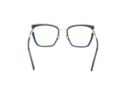 Shiny Light Blue Female Glasses Tom Ford 889214522658