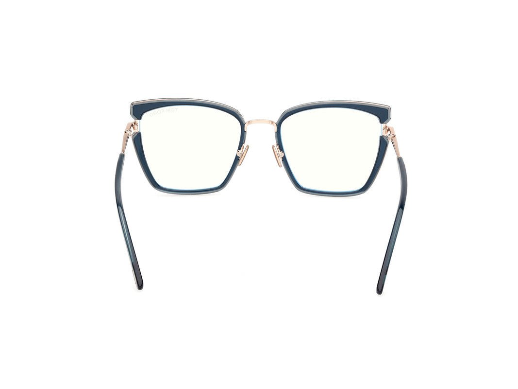 Shiny Light Blue Female Glasses Tom Ford 889214522658