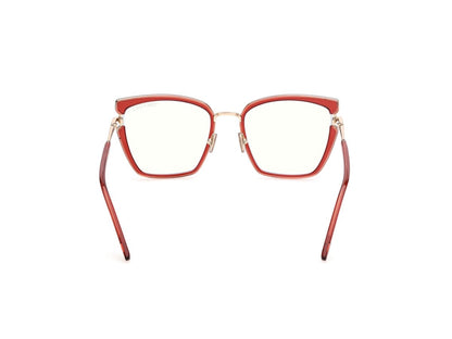 Shiny Orange Female Eyeglasses Tom Ford 889214685179