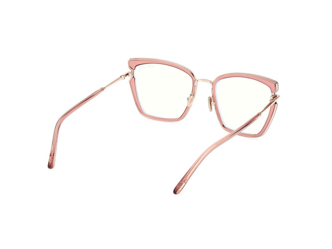Shiny Light Pink Female Glasses Tom Ford 889214522641