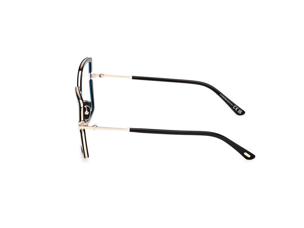 Shiny Black Female Glasses Tom Ford 889214522665