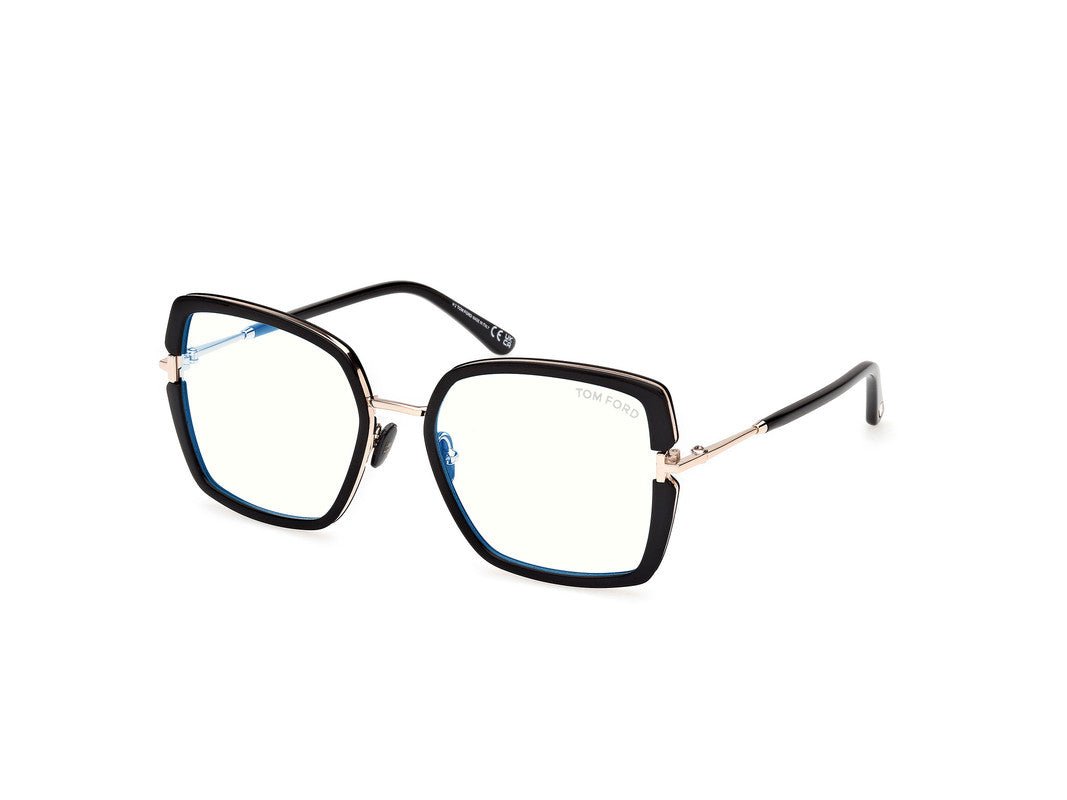 Shiny Black Female Glasses Tom Ford 889214522665